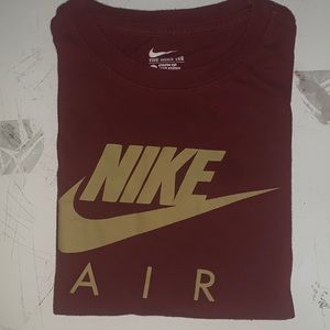 Nike tee red small shirt boys used